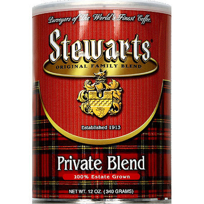 Stewart's Stewarts Private Blend Ground Coffee, 12 oz, (Pack of 6)