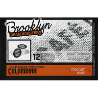 Brooklyn Bean Roastery Colombian Medium Roast Single Serve Coffee, 12 count, 5.5 oz, (Pack of 6)