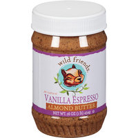 Wild Friends All-Natural Vanilla Espresso Almond Butter, 16 oz, (Pack of 6)