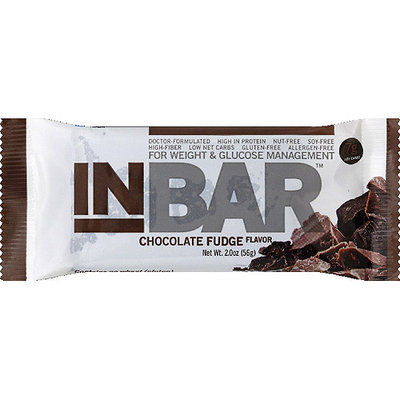 Inbalance InBar Chocolate Fudge Nutrient Bar, 2.0 oz, (Pack of 12)