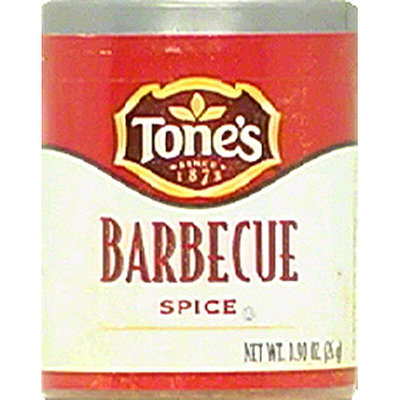 Tone's Barbecue Spice, .90 oz, (Pack of 6)