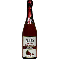 Meiers Meier's Sparkling Pink Catawba 100% Grape Juice, 25.4 fl oz, (Pack of 12)