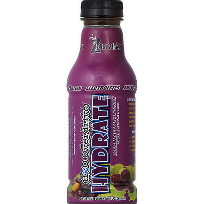 H20 Overdrive H2O Overdrive Hydrate Jostaberry Grape Explosion Dietary Supplement, 16 fl oz, (Pack of 12)