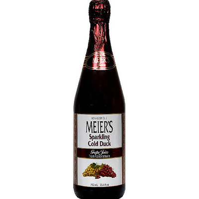 Meiers Meier's Sparkling Cold Duck Grape Juice, 25.4 fl oz, (Pack of 12)