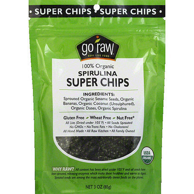 Go Raw Organic Spirulina Super Chips