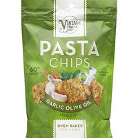 Vintage Italia Garlic Olive Oil Pasta Chips, 5 oz, (Pack of 12)