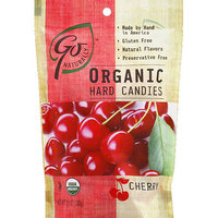Go Naturally Cherry Organic Hard Candies, 3.5 oz, (Pack of 6)