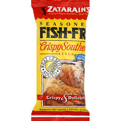 Zatarain's Crispy Southern Style Seasoned Fish Fri Seafood Breading Mix, 10 oz, (Pack of 12)
