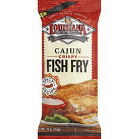 Louisiana Fish Fry Products Cajun Crispy Fish Fry, 10 oz, (Pack of 12)