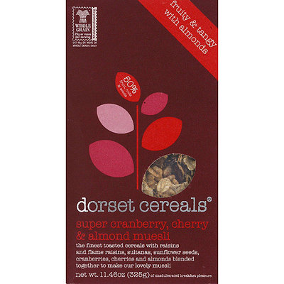 Dorset Cereals Super Cranberry Cherry & Almond Muesli, 11.46 oz, (Pack of 5)