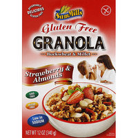 Sam Mills Buckwheat & Millet Strawberry & Almonds Gluten Free Granola, 12 oz, (Pack of 6)