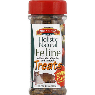 Bench & Field Holistic Natural Feline Treats, 3.0 oz, (Pack of 24)