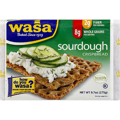 Wasa Sourdough Crispbread, 9.7 oz, (Pack of 12)