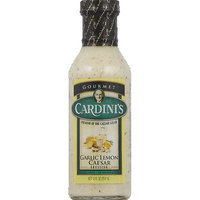 Cardini's Garlic Lemon Caesar Dressing, 12 fl oz, (Pack of 6)