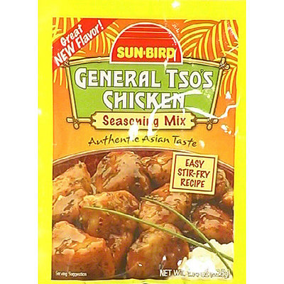 Sunbird Sun-Bird General Tso’ s Chicken Seasoning Mix, 1.14 oz, (Pack of 24)