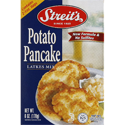 Streits Streit's Potato Pancake Latkes Mix, 6 oz, (Pack of 12)