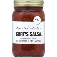 Curts Salsa Curt's Special Recipe Hot Salsa, 16 oz, (Pack of 6)