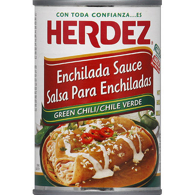 HERDEZ Mild Green Chili Enchilada Sauce, 10 oz, (Pack of 12)