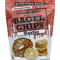 Hometown Bagel Chicago Style Garlic Bagel Chips, 6 oz, (Pack of 12)