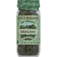 Spice Islands Organic Oregano, 0.5 oz, (Pack of 3)