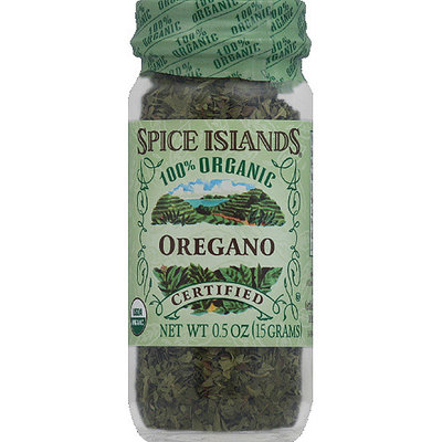 Spice Islands Organic Oregano, 0.5 oz, (Pack of 3)
