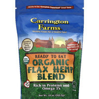 Carrington Farms Organic Flax Hemp Blend, 10 oz, (Pack of 6)