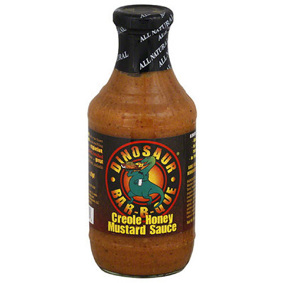 Dinosaur Bar-B-Que Creole Honey Mustard Sauce, 19 oz, (Pack of 6)
