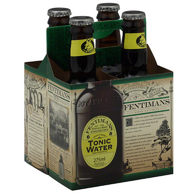 Fentimans Traditional Tonic Water, 9.3 fl oz, 4 Pack, (Pack of 6)