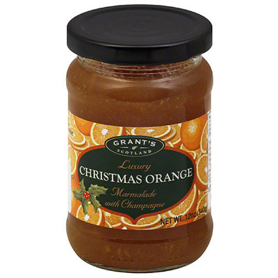 Grants Grant's of Scotland Luxury Christmas Orange Marmalade with Champagne, 12 oz, (Pack of 6)