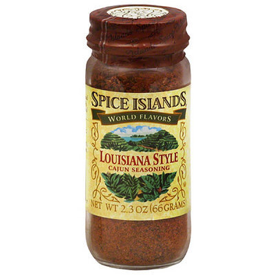 Spice Islands World Flavors Louisiana Style Cajun Seasoning, 2.3 oz, (Pack of 3)