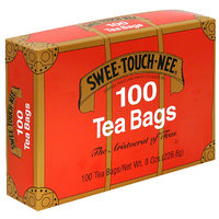 Sweetouchnee Swee-Touch-Nee Orange Pekoe and Pekoe Cut Black Tea Bags, 100 count, 8 oz, (Pack of 10)