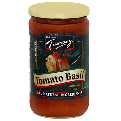 Phil Stefani Tuscany Tomato Basil Pasta Sauce, 24 oz, (Pack of, 6)