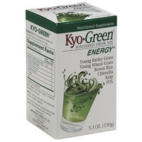 Kyolic Kyo-Green Energy Nutritional Supplement Powdered Drink Mix, 5.3 oz