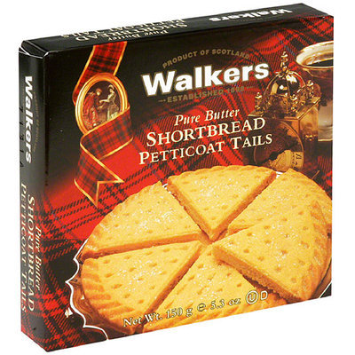 Walker's Walkers Pure Butter Shortbread Petticoat Tails, 5.3 oz, (Pack of 6)