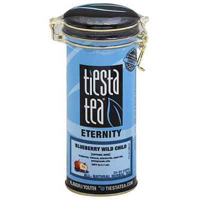 Tiesta Tea Eternity Blueberry Wild Child All-Natural Herbal Tea, 4 oz, (Pack of 6)
