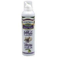 Mantova Grand'Aroma Garlic Flavored Extra Virgin Olive Oil, 8 fl oz, (Pack of 6)
