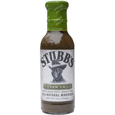 Stubb's Green Chile Marinade, 12 oz, (Pack of 6)