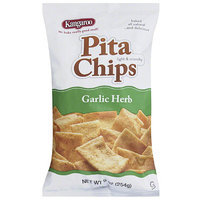 Kangaroo Garlic Herb Pita Chips, 9 oz, (Pack of 12)