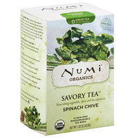 Numi Teas Numi Organics Spinach Chive Savory Green Tea Bags, 12 count, 1.52 oz, (Pack of 6)