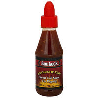 Sun Luck Authentic Thai Sweet Chili Sauce, 7 fl oz, (Pack of 12)