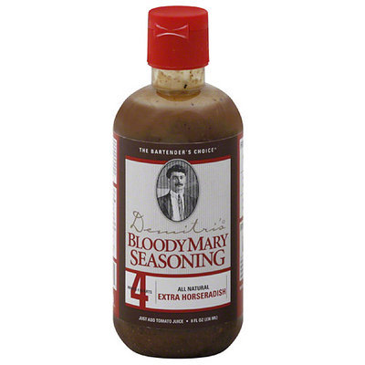 Demitri's Extra Horseradish Bloody Mary Seasoning, 8 fl oz, (Pack of 6)