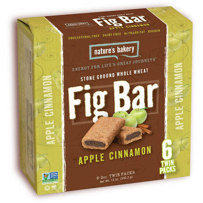Ntrba Natures Bakery Nature's Bakery Stone Ground Whole Wheat Apple Cinnamon Fig Bars, 12 oz, (Pack of 12)