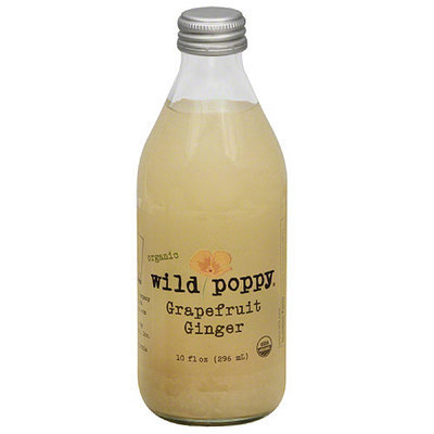 Wild Poppy Grapefruit Ginger Juice Drink, 10 fl oz, (Pack of 12)