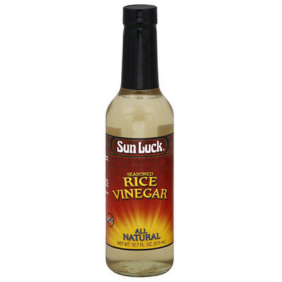 Sun Luck Seasoned Rice Vinegar, 12.7 fl oz, (Pack of 6)