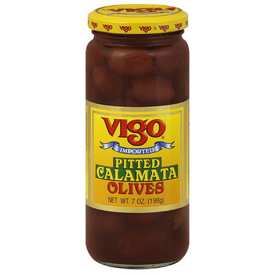Vigo Pitted Calamata Olives, 7 oz, (Pack of 12)