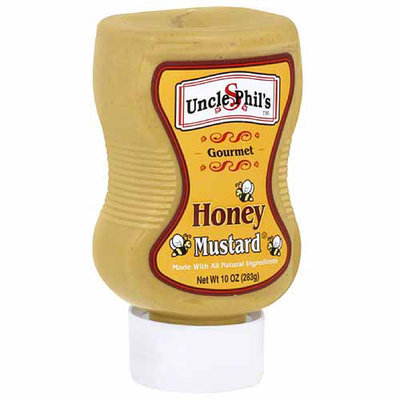Uncle Phil's Honey Mustard, 10 oz, (Pack of 6)