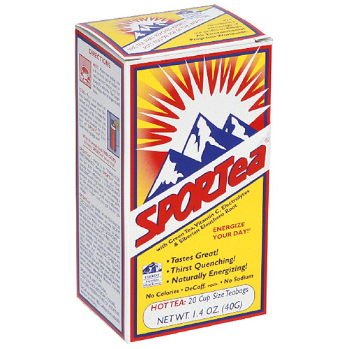 Ultimate Performance SPORTea Hot Tea Tea Bags, 20 count, 1.4 oz, (Pack of 12)