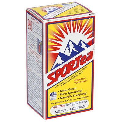 Ultimate Performance SPORTea Hot Tea Tea Bags, 20 count, 1.4 oz, (Pack of 12)