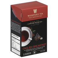 Wissotsky Wissotzky Tea English Breakfast Black Tea Bags, 16 count, 1.4 oz, (Pack of 6)
