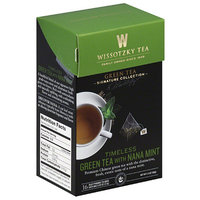 Wissotsky Wissotzky Tea Timeless Green Tea with Nana Mint Tea Bags, 16 count, 1.4 oz, (Pack of 6)